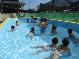 幼稚園 プール 裸|まことこども園｜幼児棟フォトアルバム