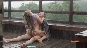 Playful teenagers have no control yet and have sex in the rain jpg x Sex in the rain