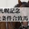 【札幌記念2022】予想・分析。回収率約130%の好走データ該当馬 ...