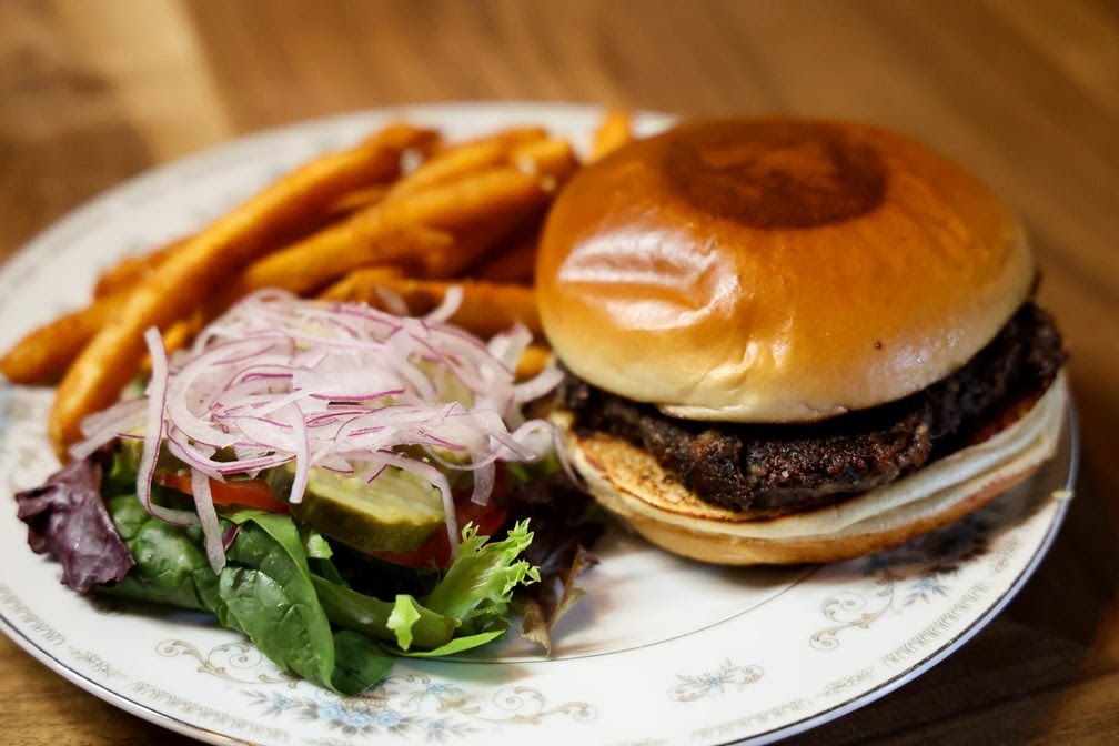 Food and Table by null