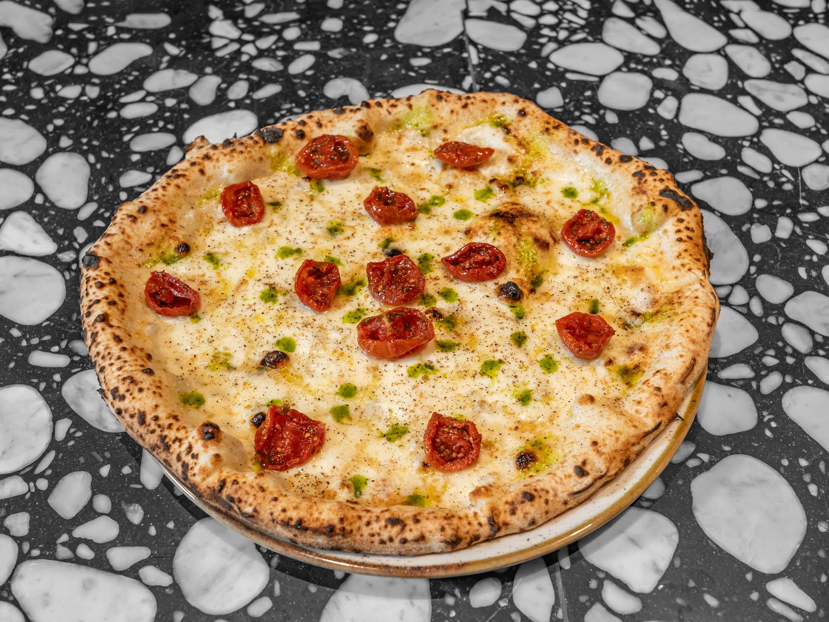 Moody Tongue Pizza by null
