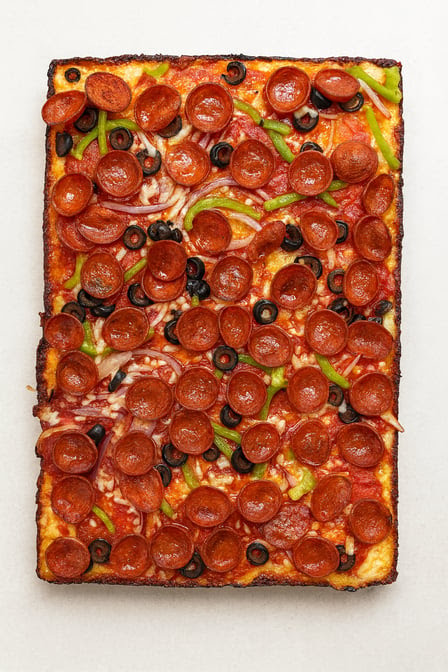 Cheese Riot Pizza by null