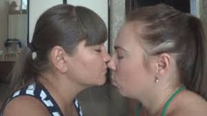 Lesbian girlfriends nose kiss each other jpg x Eskimo kiss