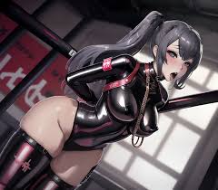 Rin latex anime bondage luscious hentai manga porn jpg x Hentai latex bondage