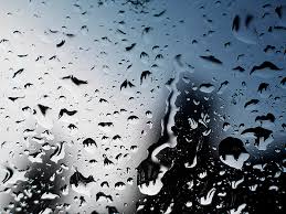 عکس شیشه بارانی