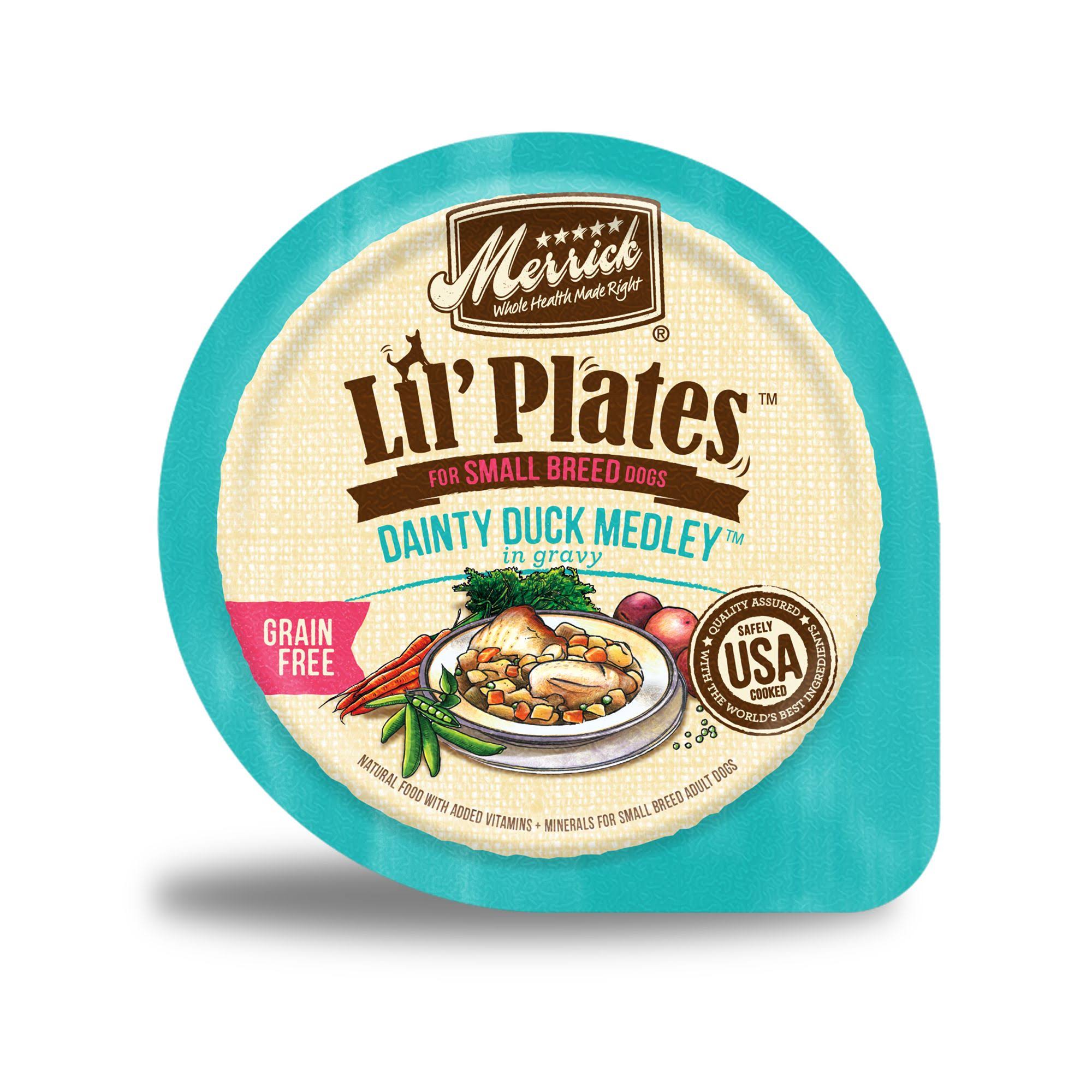 Merrick Lil' Plates Grain Free Dainty Duck Medley - 3.5oz