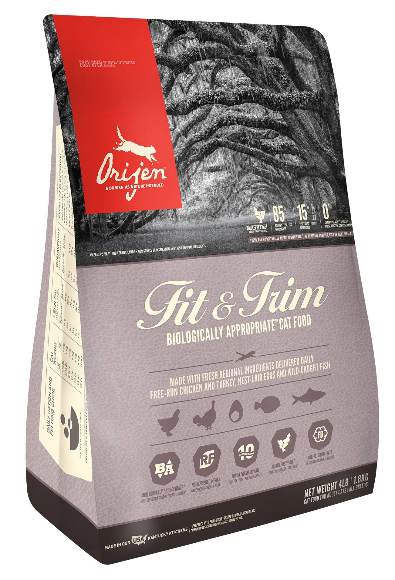 Orijen Fit & Trim Dry Cat Food 1.8kg