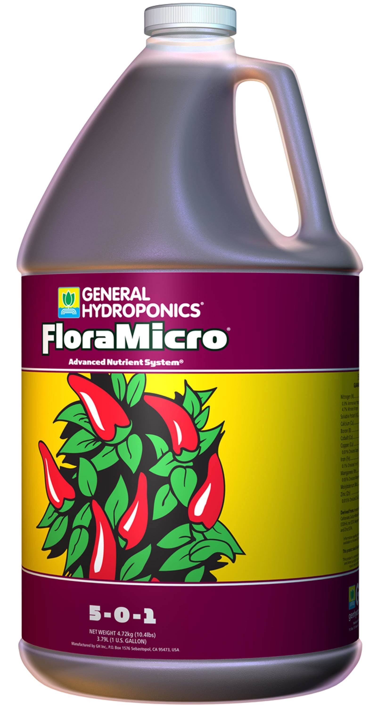 General Hydroponics Flora Micro Fertilizer - 1gal