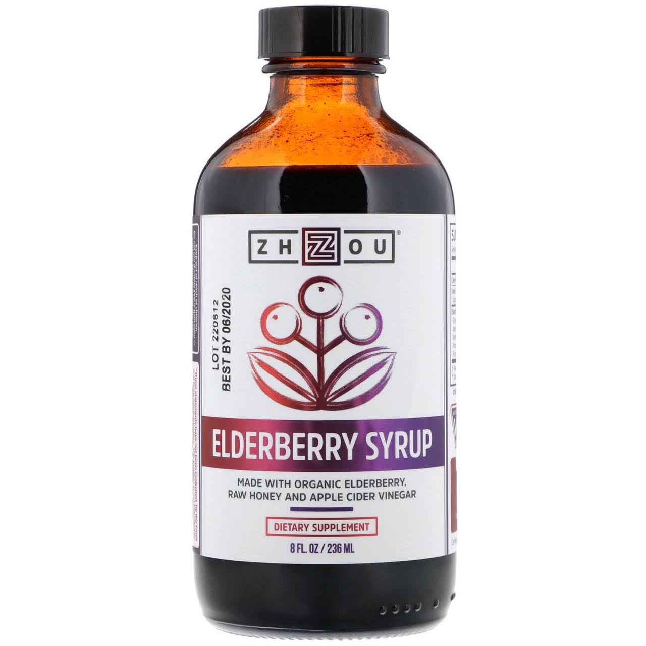 Zhou Nutrition Elderberry Syrup - 8oz