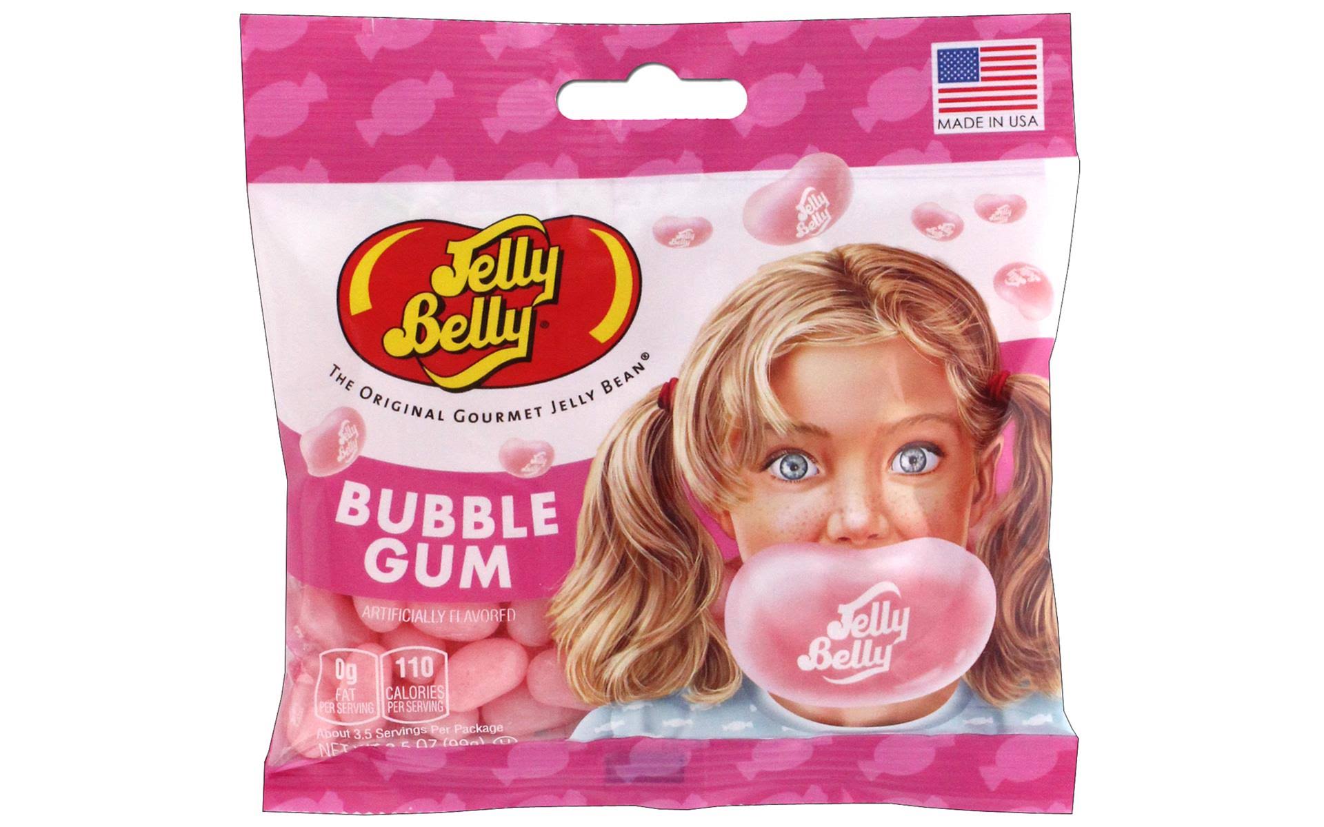 Jelly Belly Bubble Gum - Gourmet Jelly Beans, 3.5oz, 3 Pack