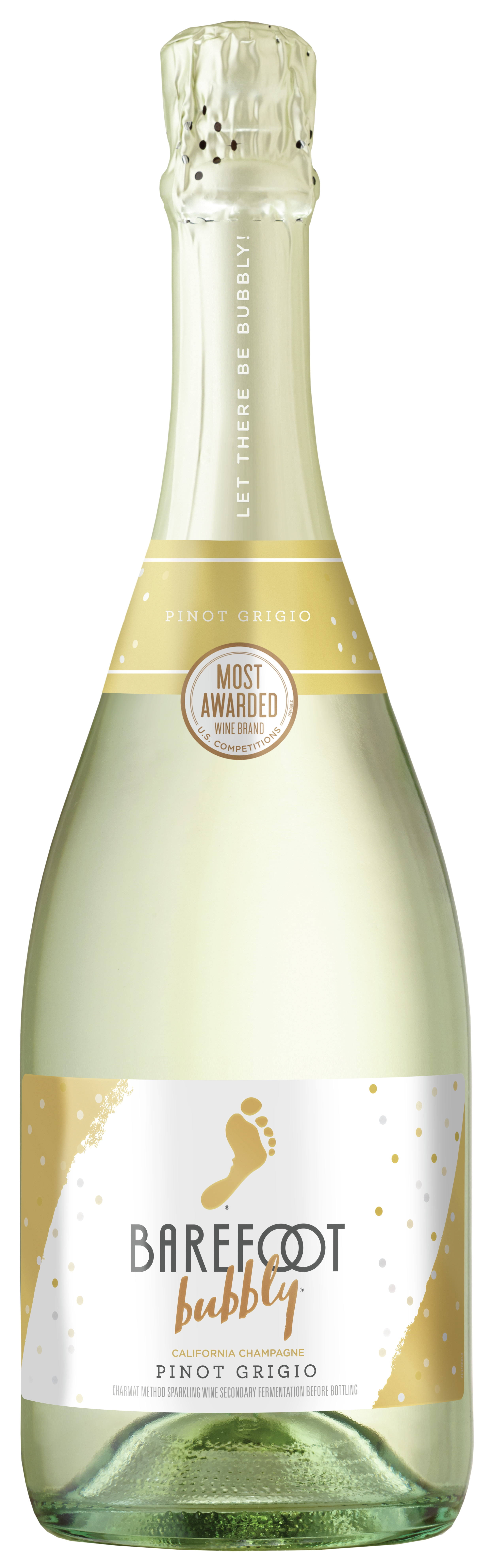 Barefoot Bubbly Pinot Grigio Sparkling Champagne - 750ml