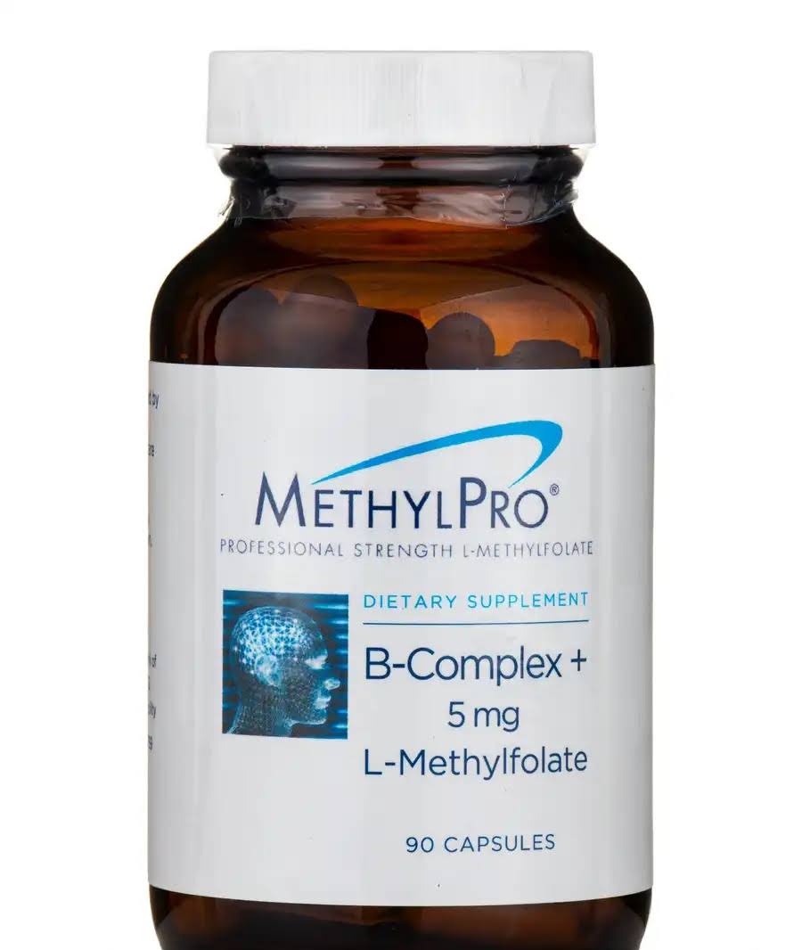 MethylPro L Methylfolate + B Complex - 5mg, 90 Capsule