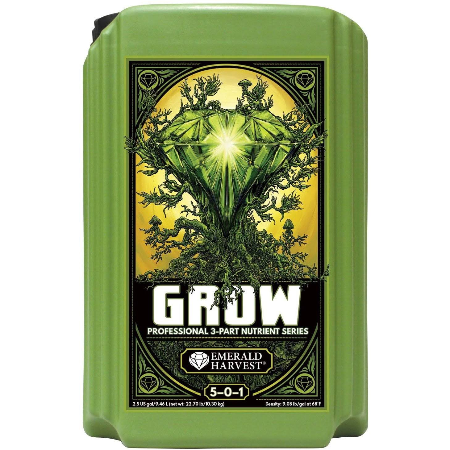 Emerald Harvest Grow Liquid Fertilizer - 2.5 Gallon