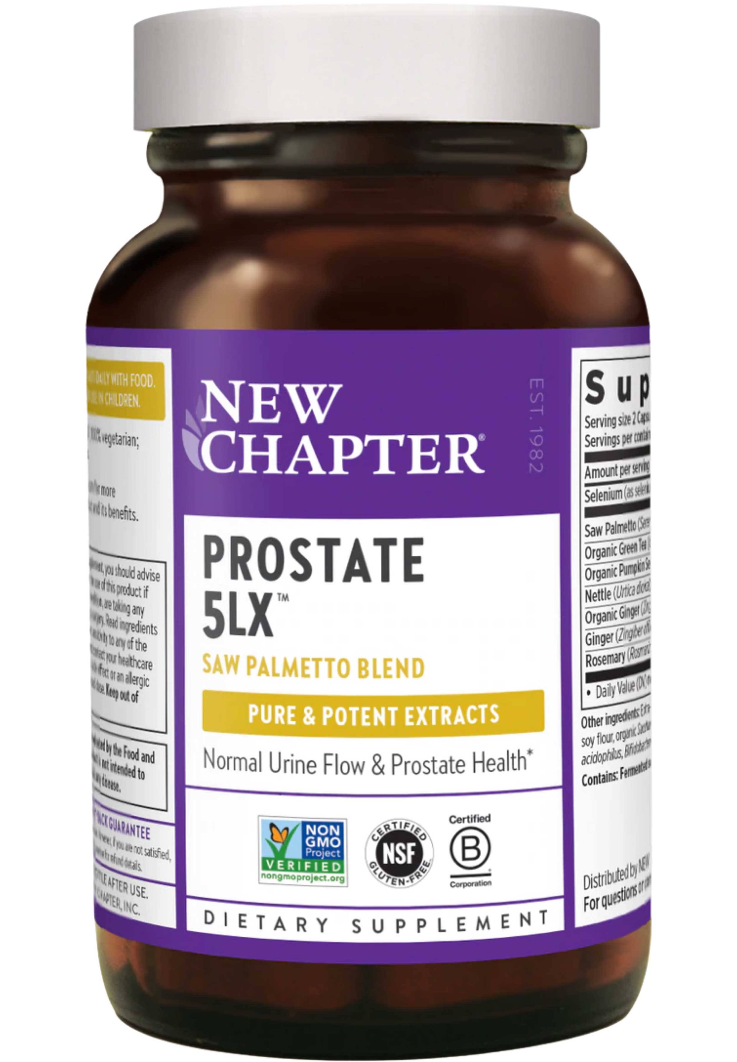 New Chapter Prostate 5LX Supplement - 60 Count