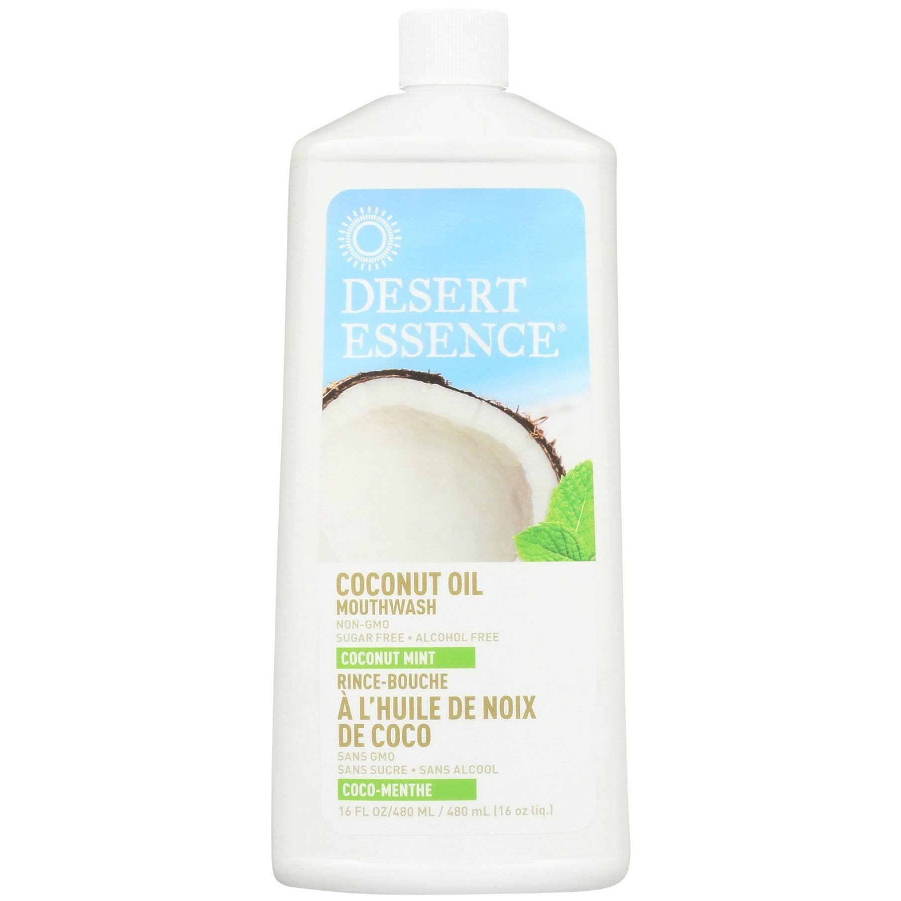 Desert Essence - Coconut Oil Mouthwash - Coconut Mint - 16 fl oz