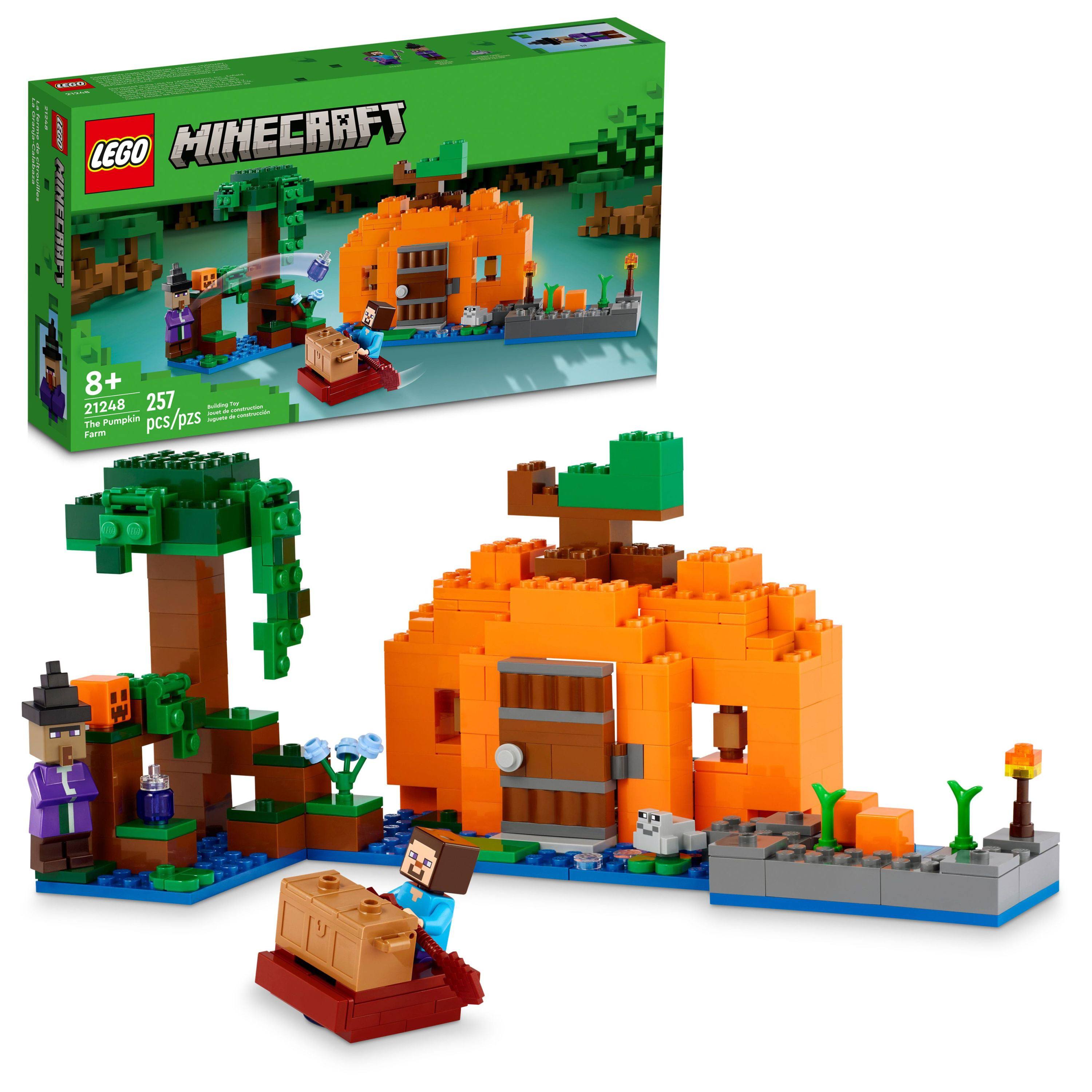 LEGO Minecraft The Pumpkin Farm 21248 Building Set