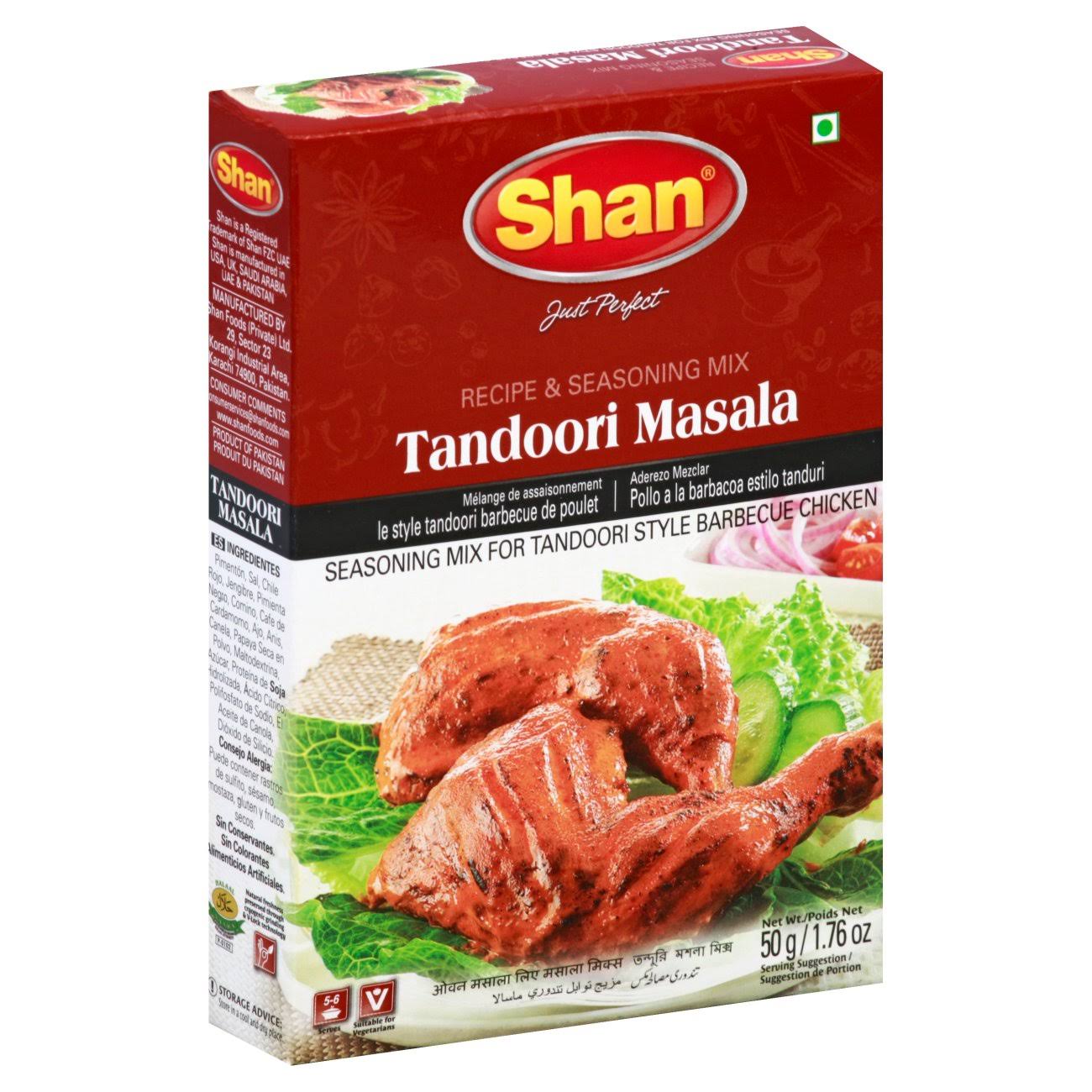 Shan Recipe & Seasoning Mix - Tandoori Masala, 50g
