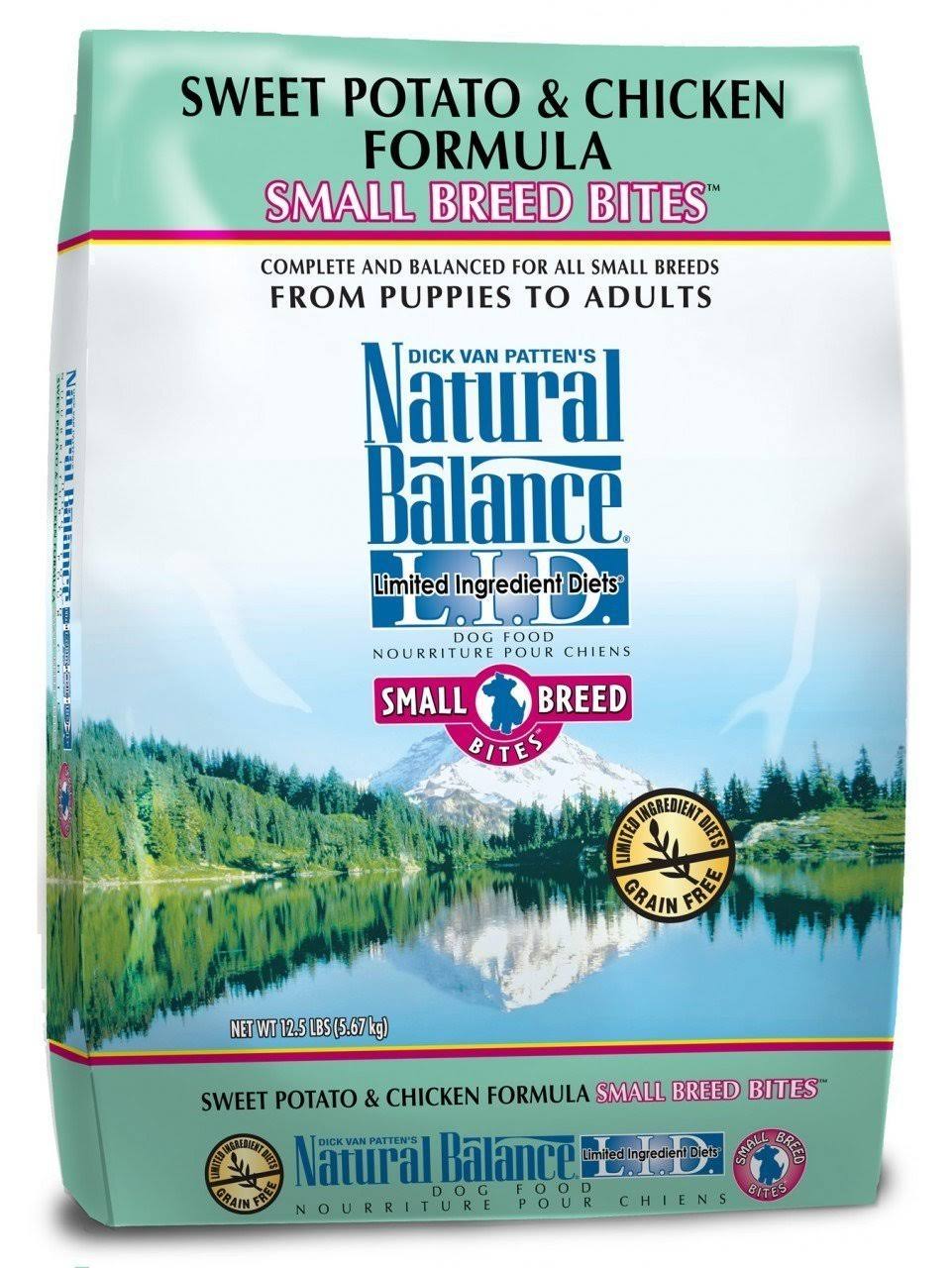 Natural Balance Small Breed Bites - Sweet Potato & Chicken