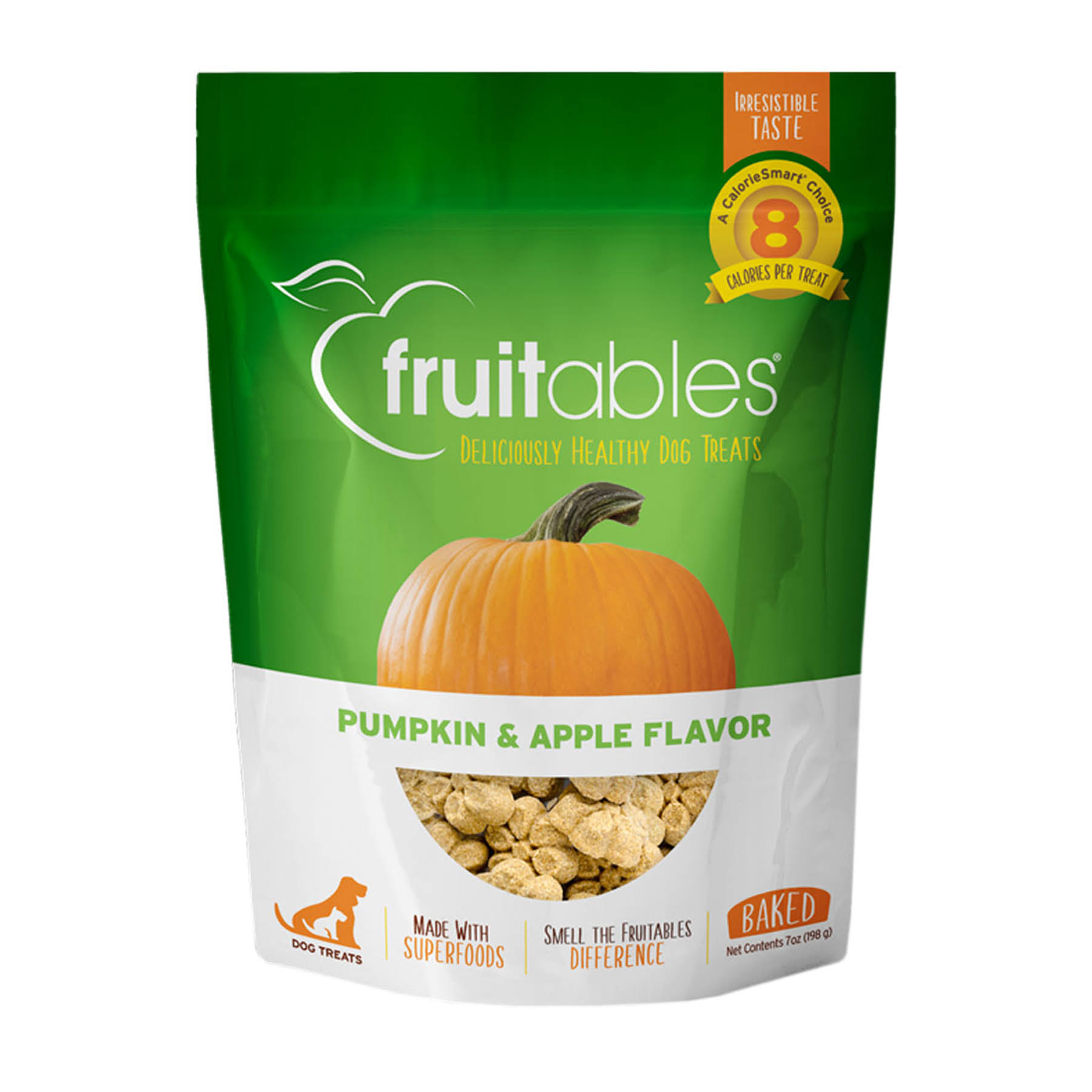 Fruitables Pet Foods Dog Treats - Pumpkin & Apple