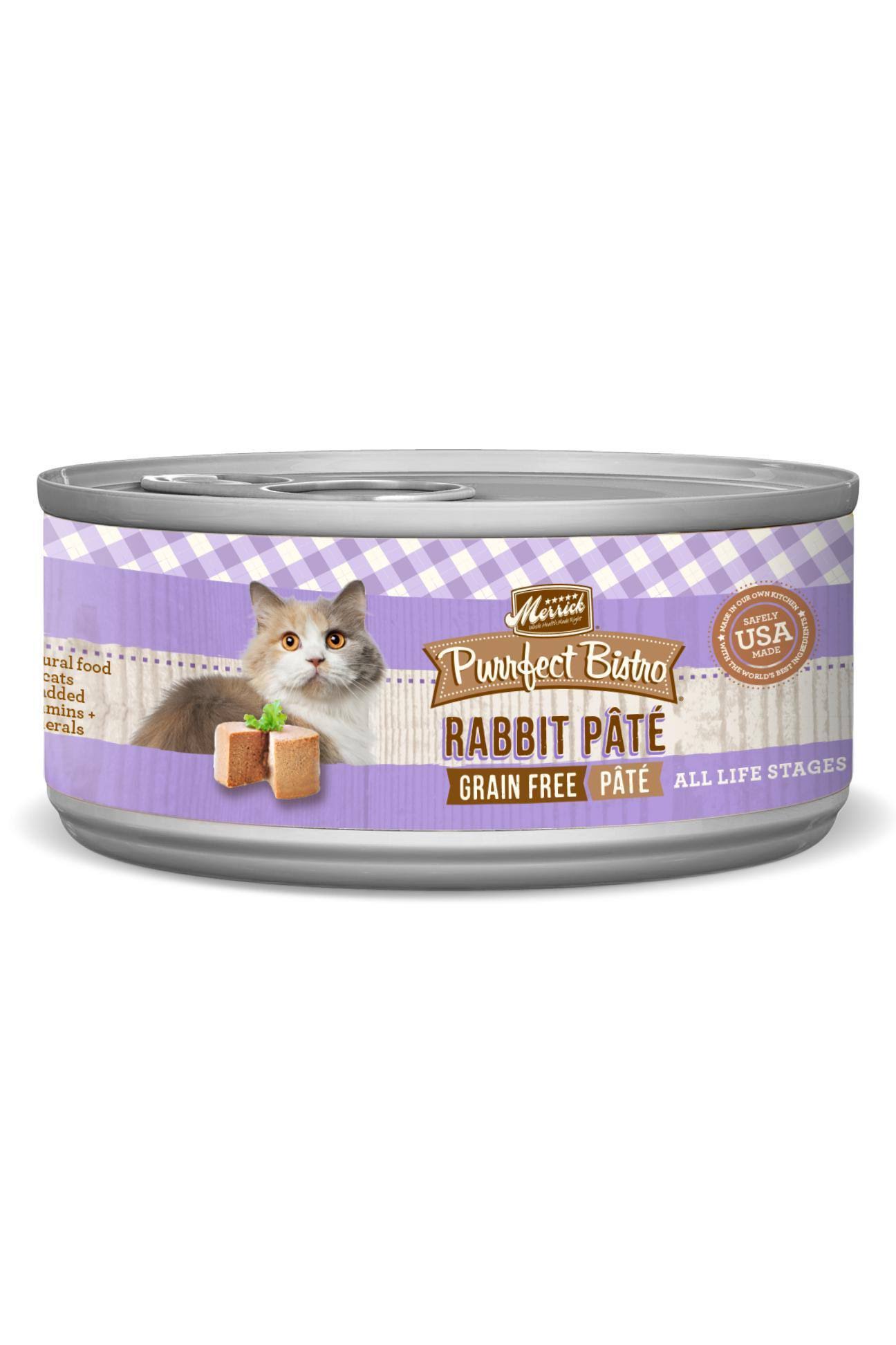 Merrick Purrfect Bistro Cat Food - Rabbit Pate, 5.5oz