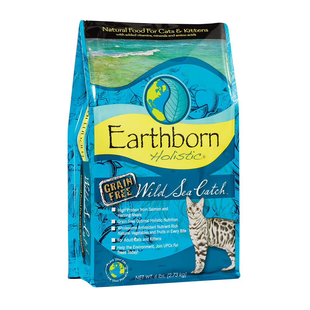 Earthborn Holistic Natural Grain-Free Dry Cat Food - Wild Sea Catch