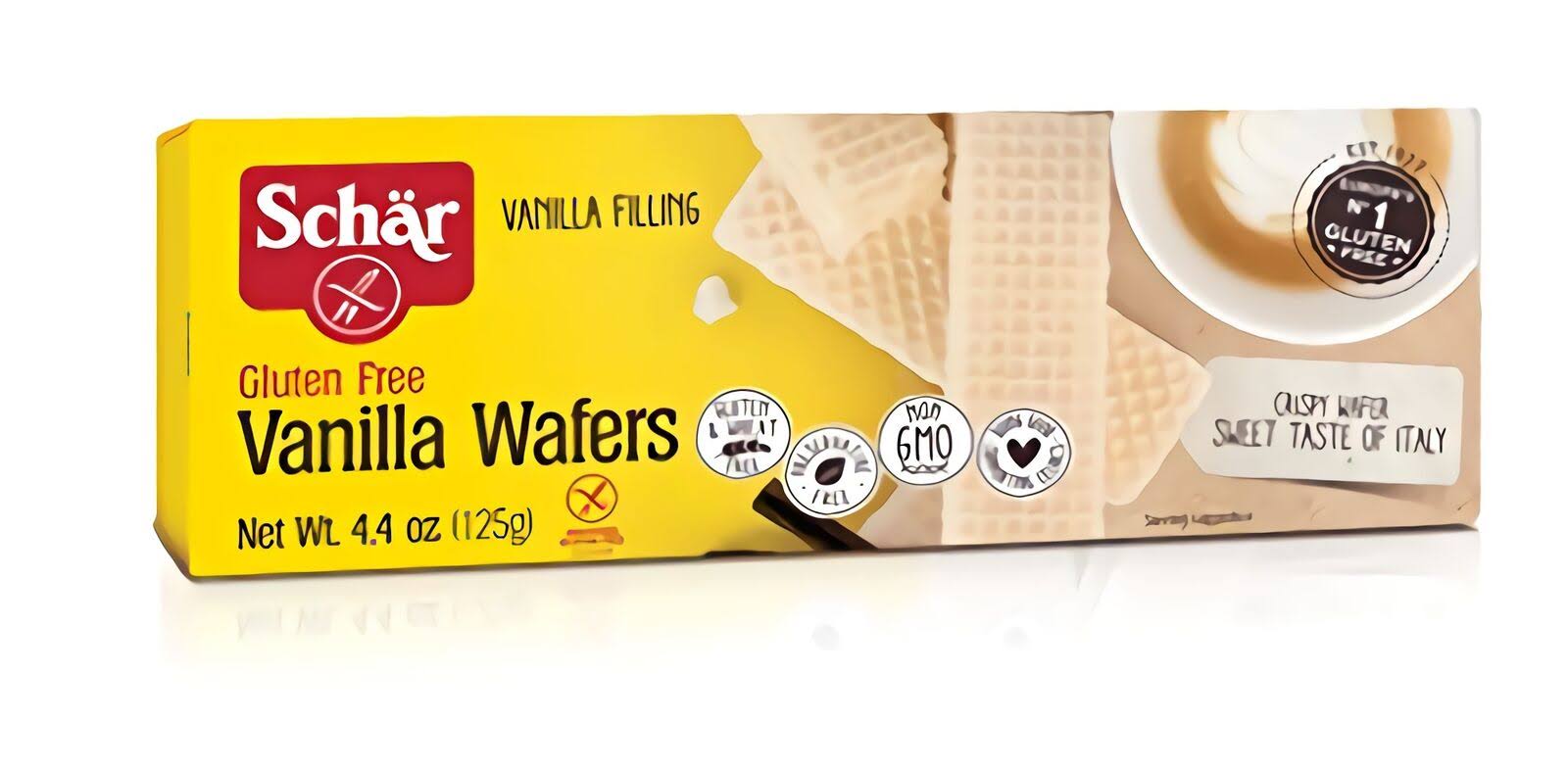 Schär Gluten-Free Wafers - Vanilla, 4.4oz