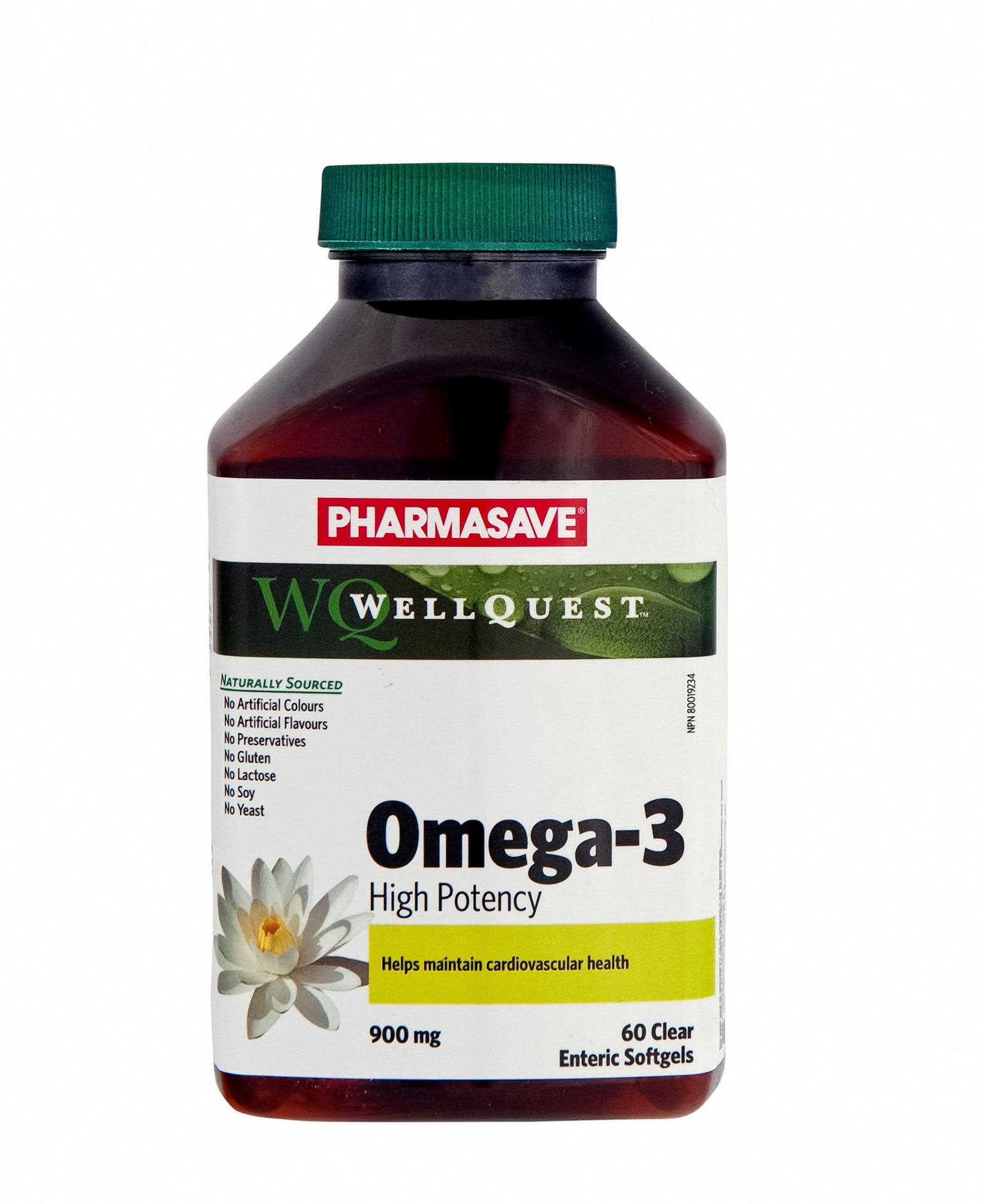 PHARMASAVE WELLQUEST OMEGA-3 ONE PER DAY SOFTGEL 60S