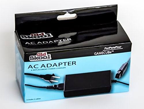 Old Skool AC Power Adapter for The Nintendo Gamecube System