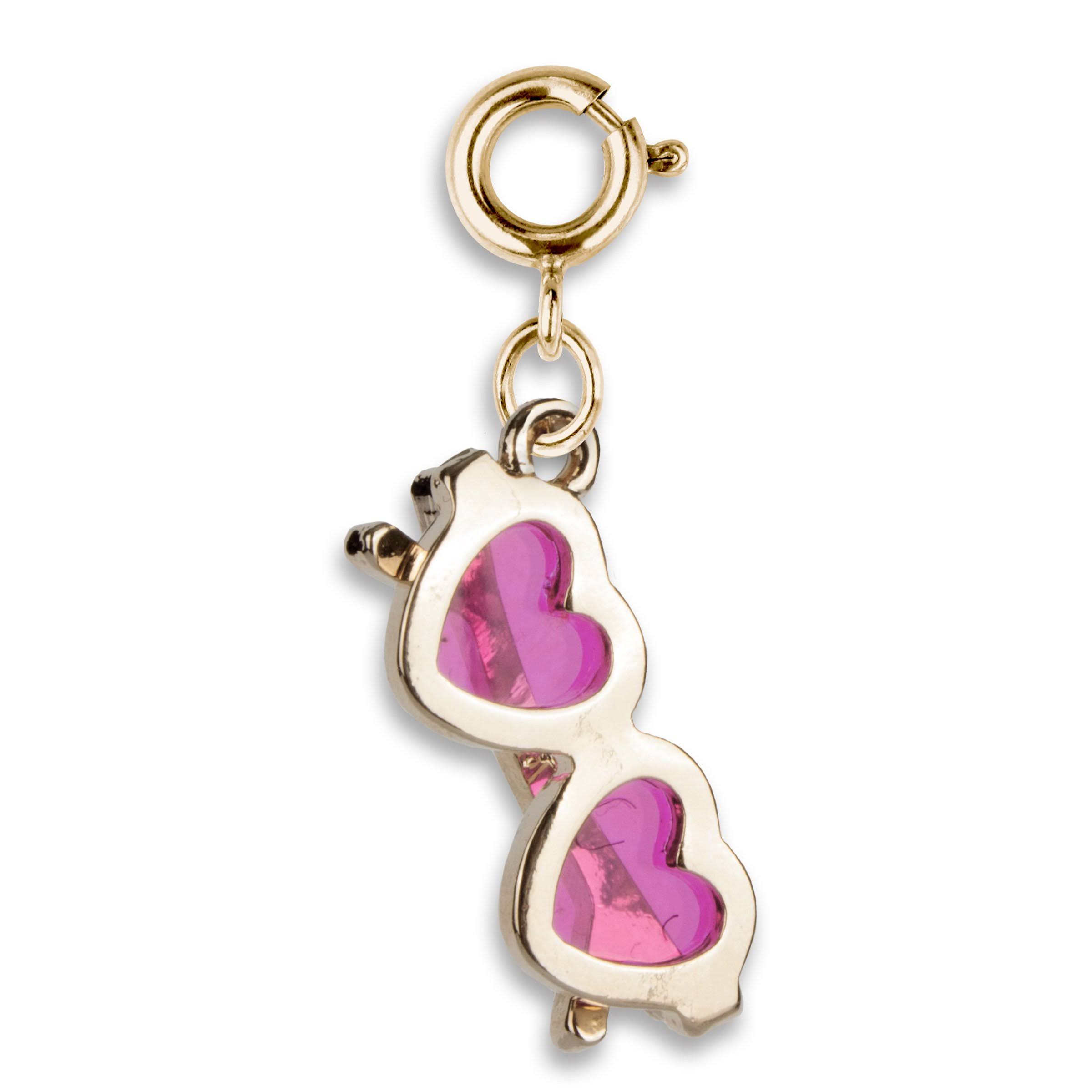 CHARM IT Gold Heart Sunglasses Charm by Mastermind Toys