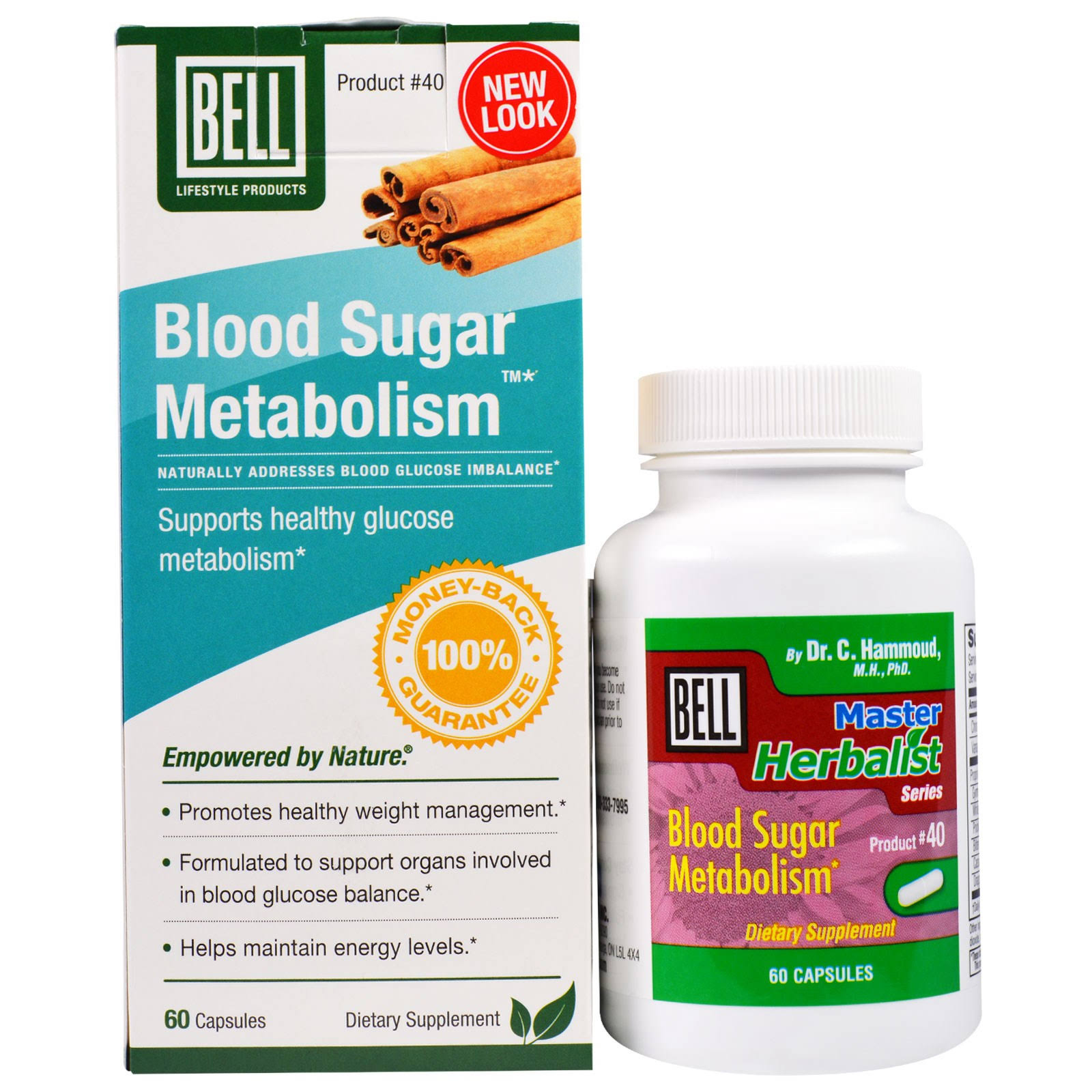 Bell Lifestyle Blood Sugar Metabolism Supplement - 60 Caps