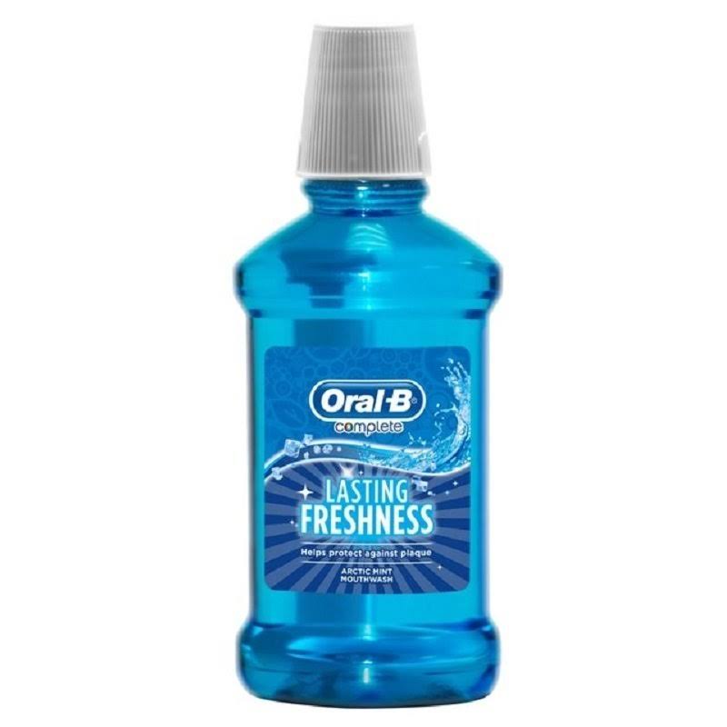 Oral-B Complete Lasting Freshness Mouthwash - Arctic Mint Flavour, 250ml