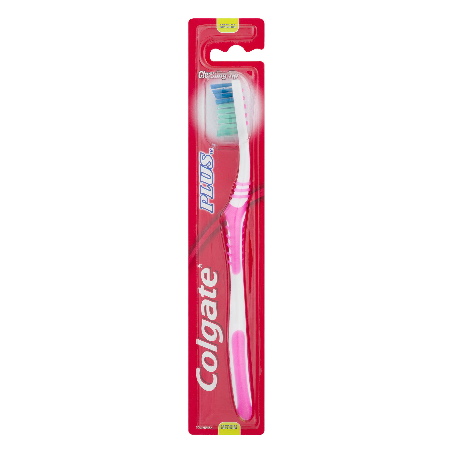 Colgate Plus Toothbrush Medium, 1 Each