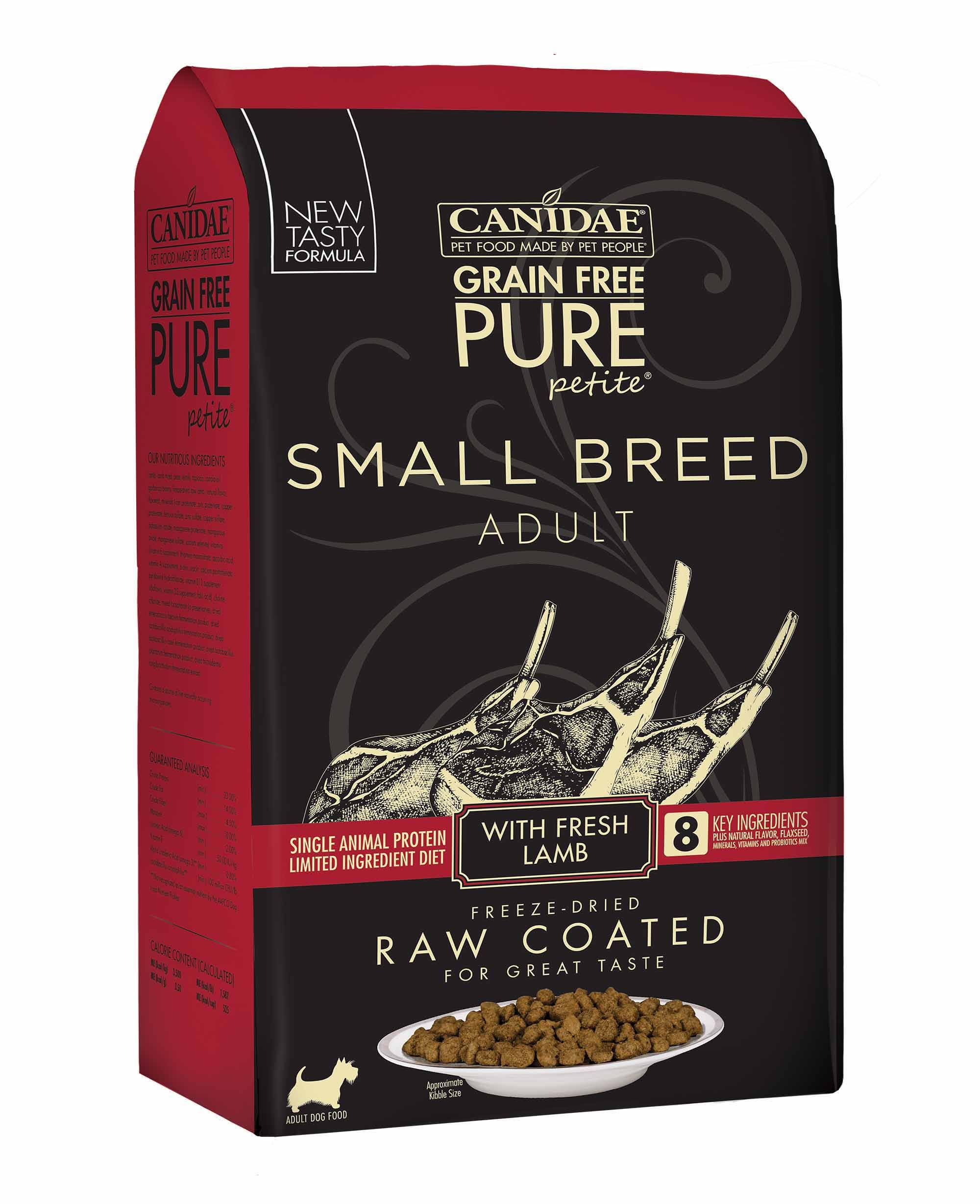 Canidae Pure Petite Small Breed Lamb Dry Dog Food, 4 lb