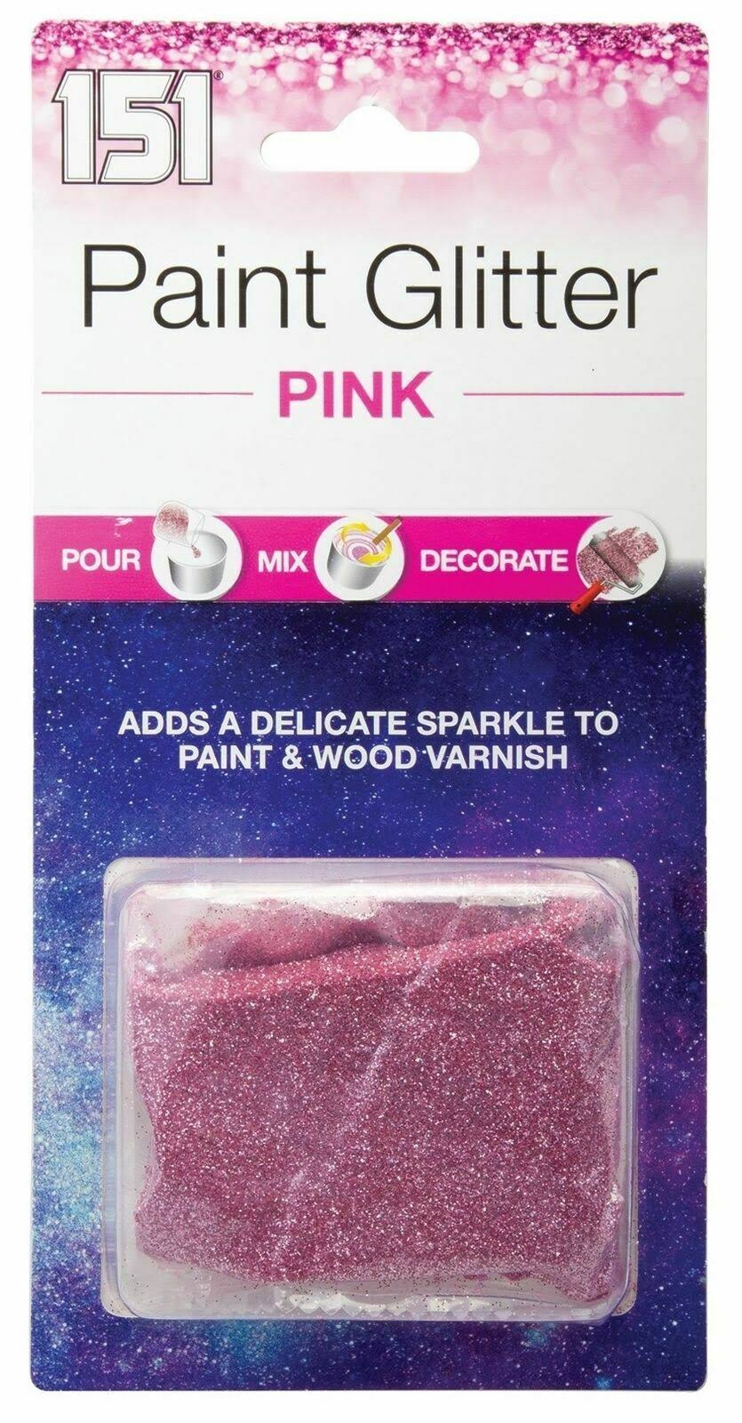 151 - Paint Glitter Pink