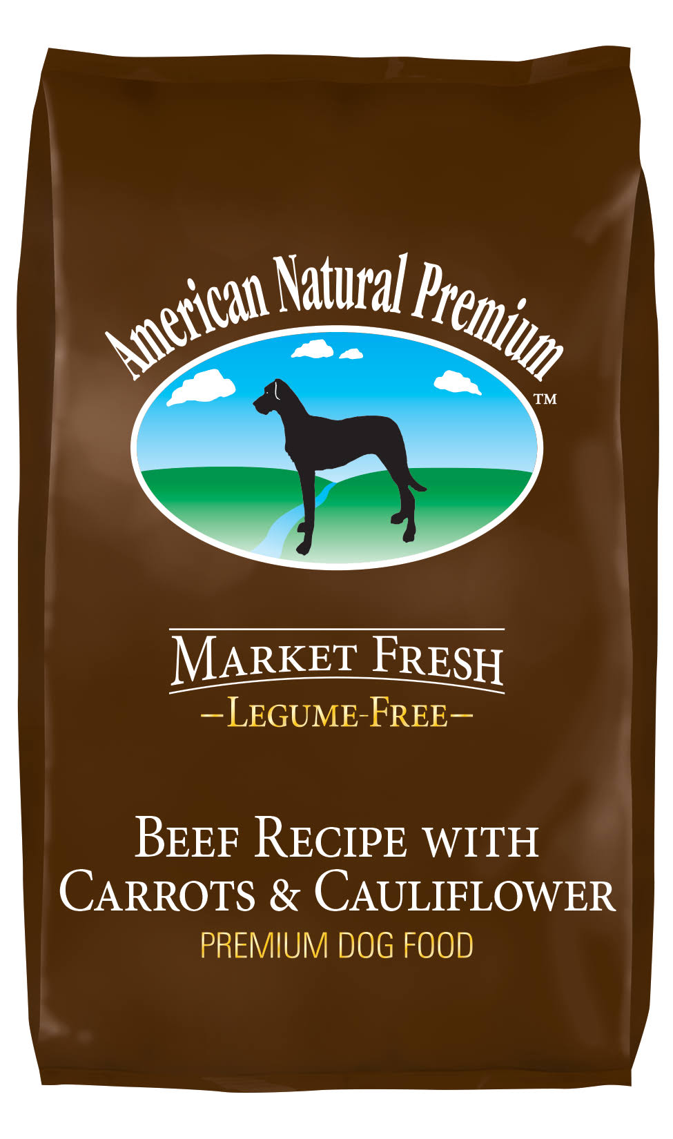 American Natural Premium 30 lbs Beef Cauliflower Dog Food