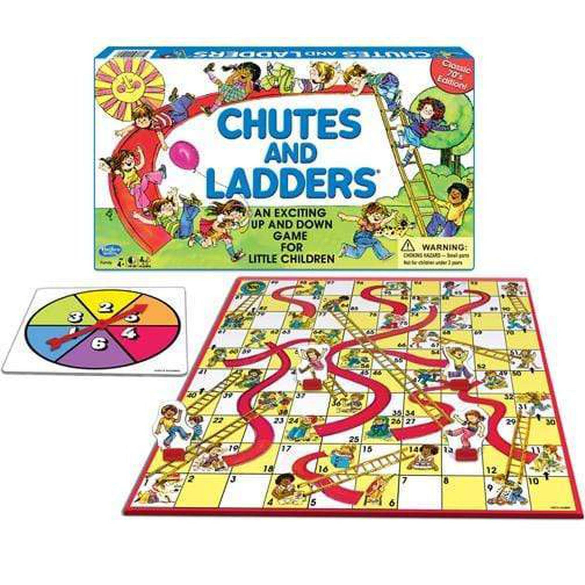 Classic Chutes & Ladders Board Game