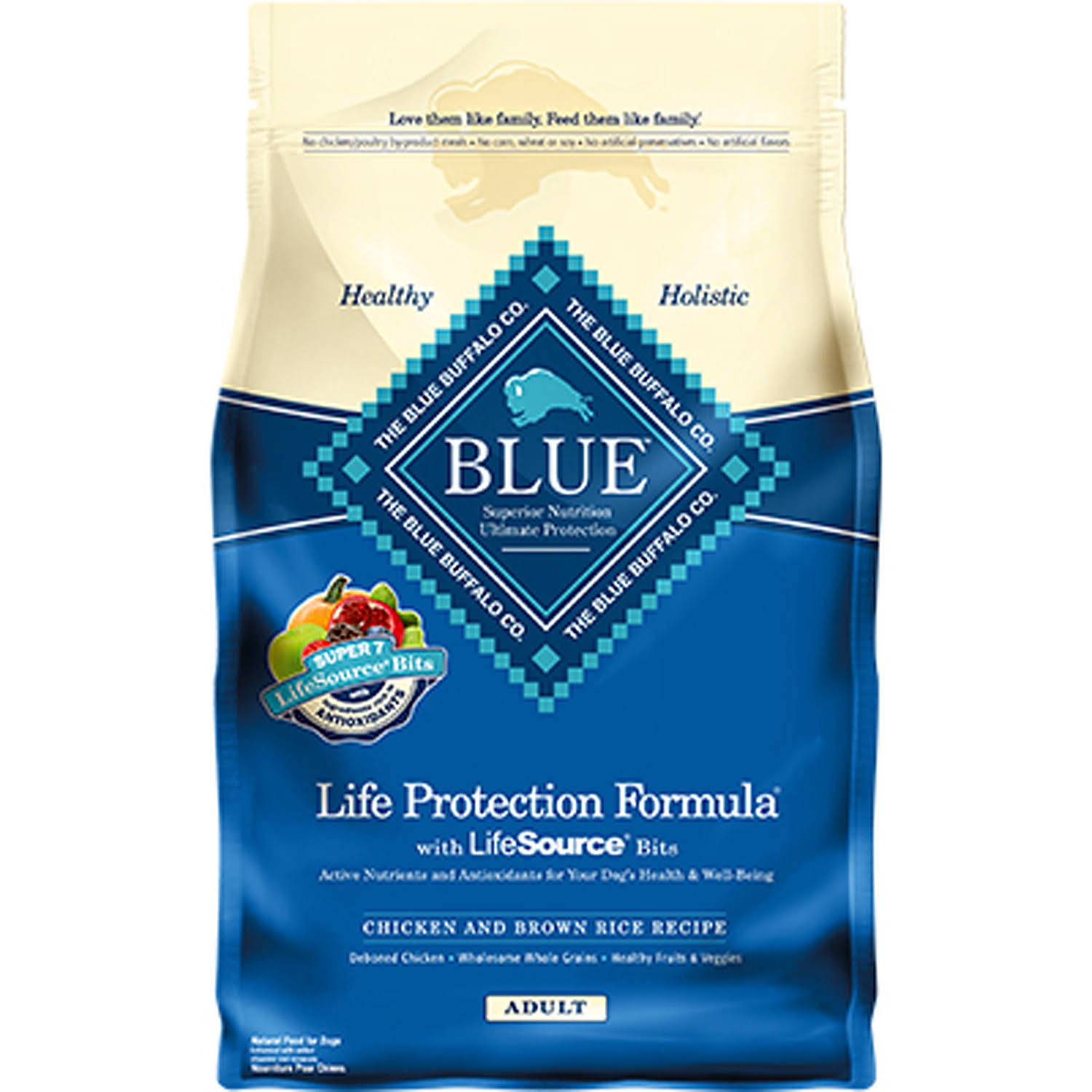 Blue Buffalo Adult Chicken & Brown Rice Dry Dog Food