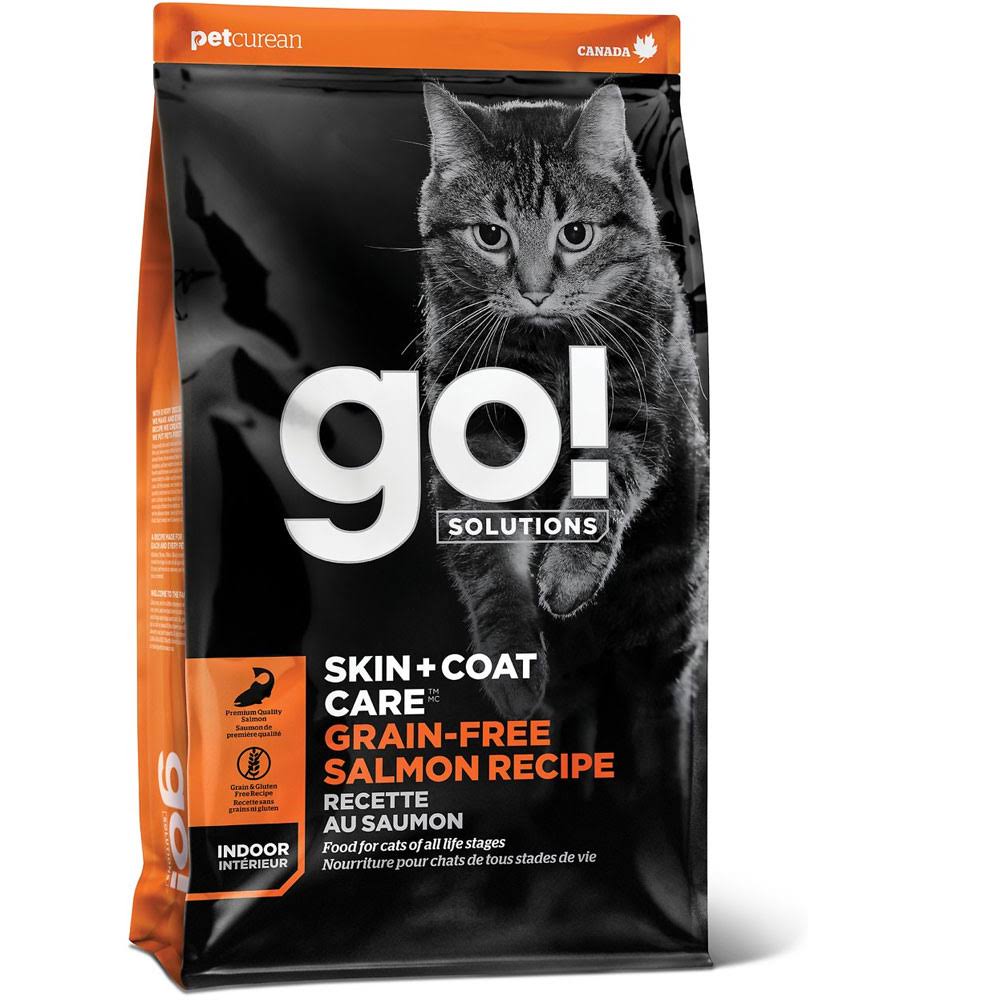 Go! Grain Free Skin + Coat Care Salmon Recipe Dry Cat Food, 16 lb
