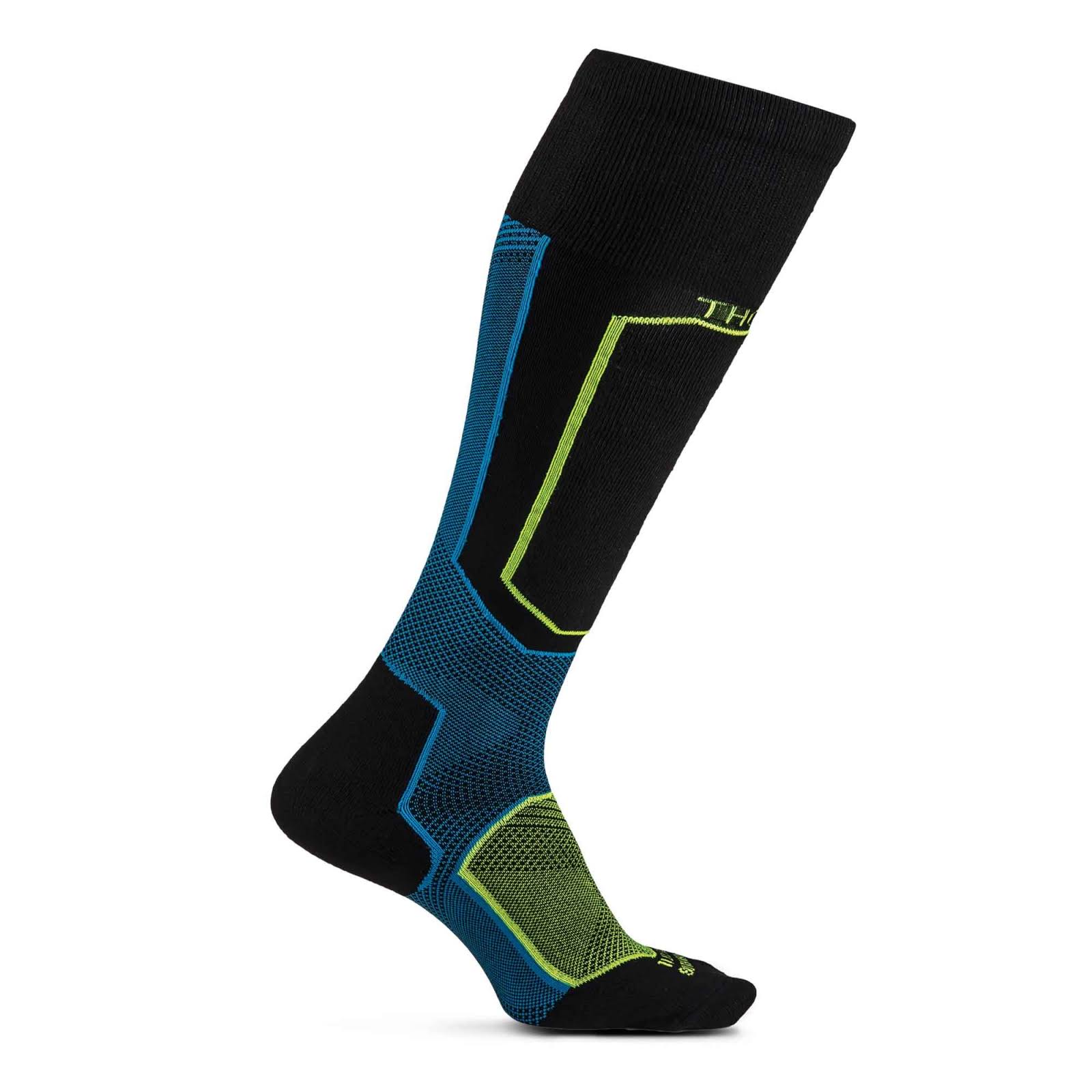Thorlo Extreme Custom Ski Socks - Green/Blue, Small