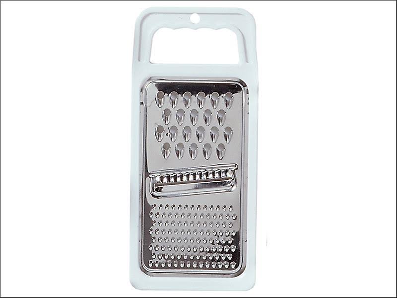Chef Aid 3 Way Stainless Steel Grater with ABS Frame ..
