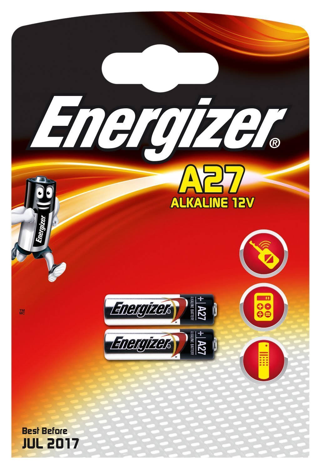 Energizer A27 Battery - 12V