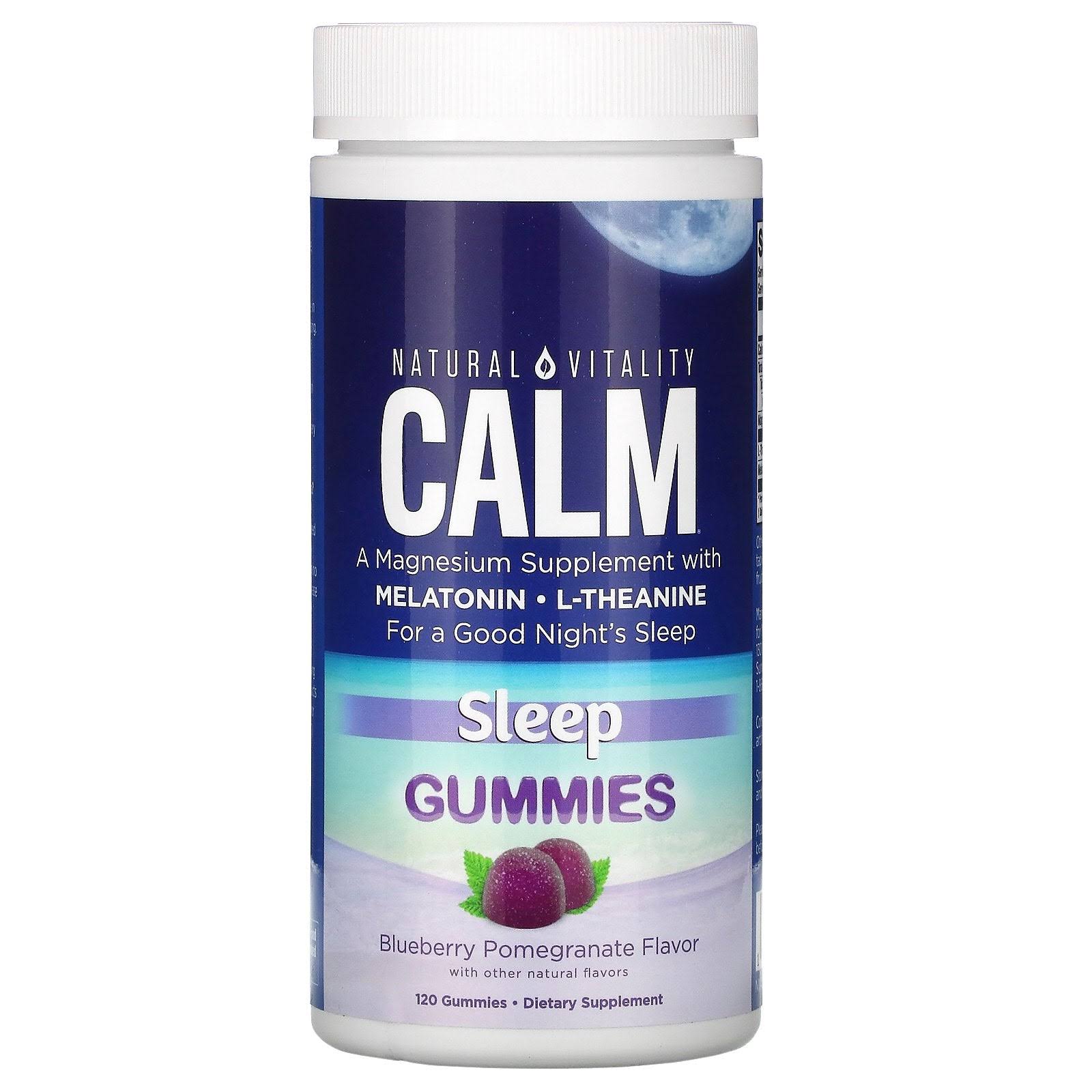 Natural Vitality Calm Sleep Gummies 120 CT