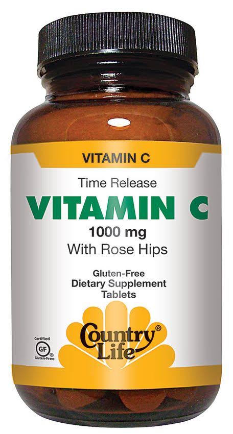 Country Life Vitamin C Supplement 1000Mg - 90 Tablets