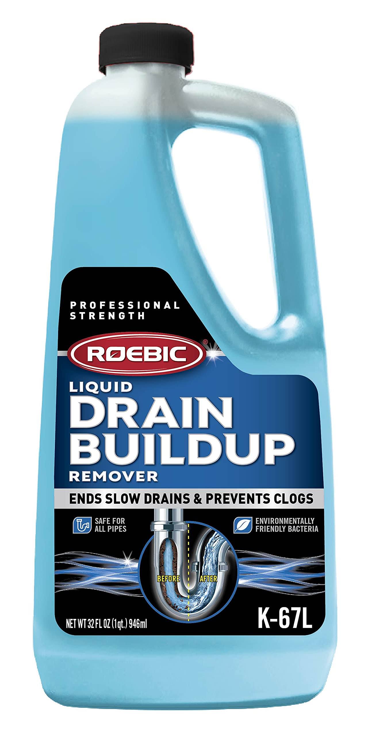 Roebic Laboratories Liquid Drain Buildup Remover, Size: 32 fl oz