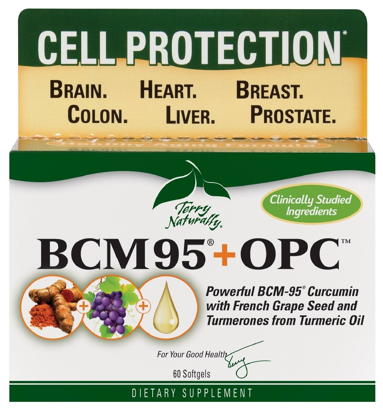 Terry Naturally BCM95 + OPC, 60 Softgels