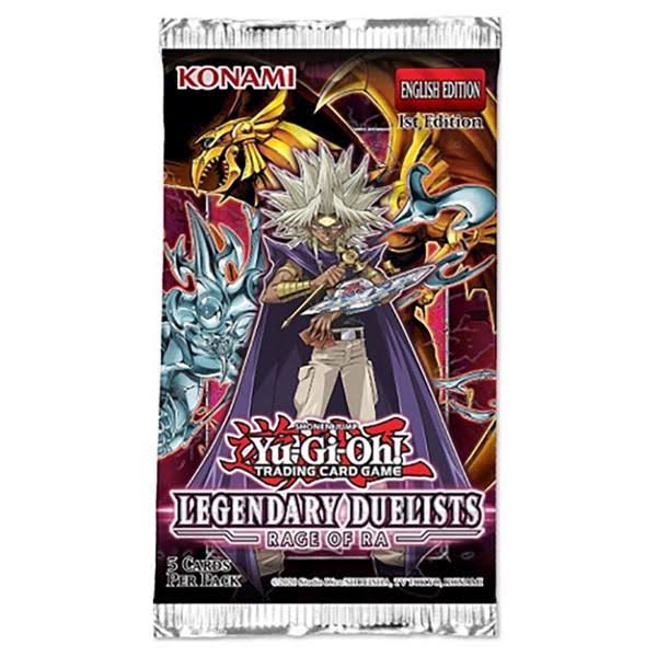 Yugioh - Legendary Duelists: Rage of RA Unlimited Booster Pack