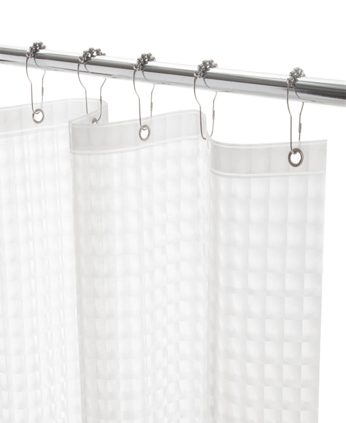 Kenney Embossed Shower Curtain Liner, Clear | Bathroom