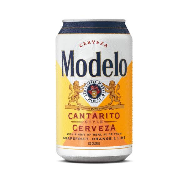 Modelo Cantarito Cantarito Style Cerveza Lager Mexican Beer Can - 12 fl oz