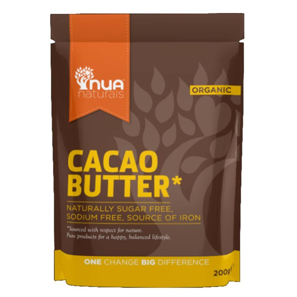 NUA Naturals Organic Cacao Butter 200g
