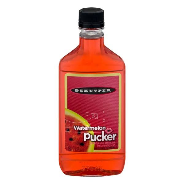 DeKuyper Watermelon Pucker Liqueur - 375 ml